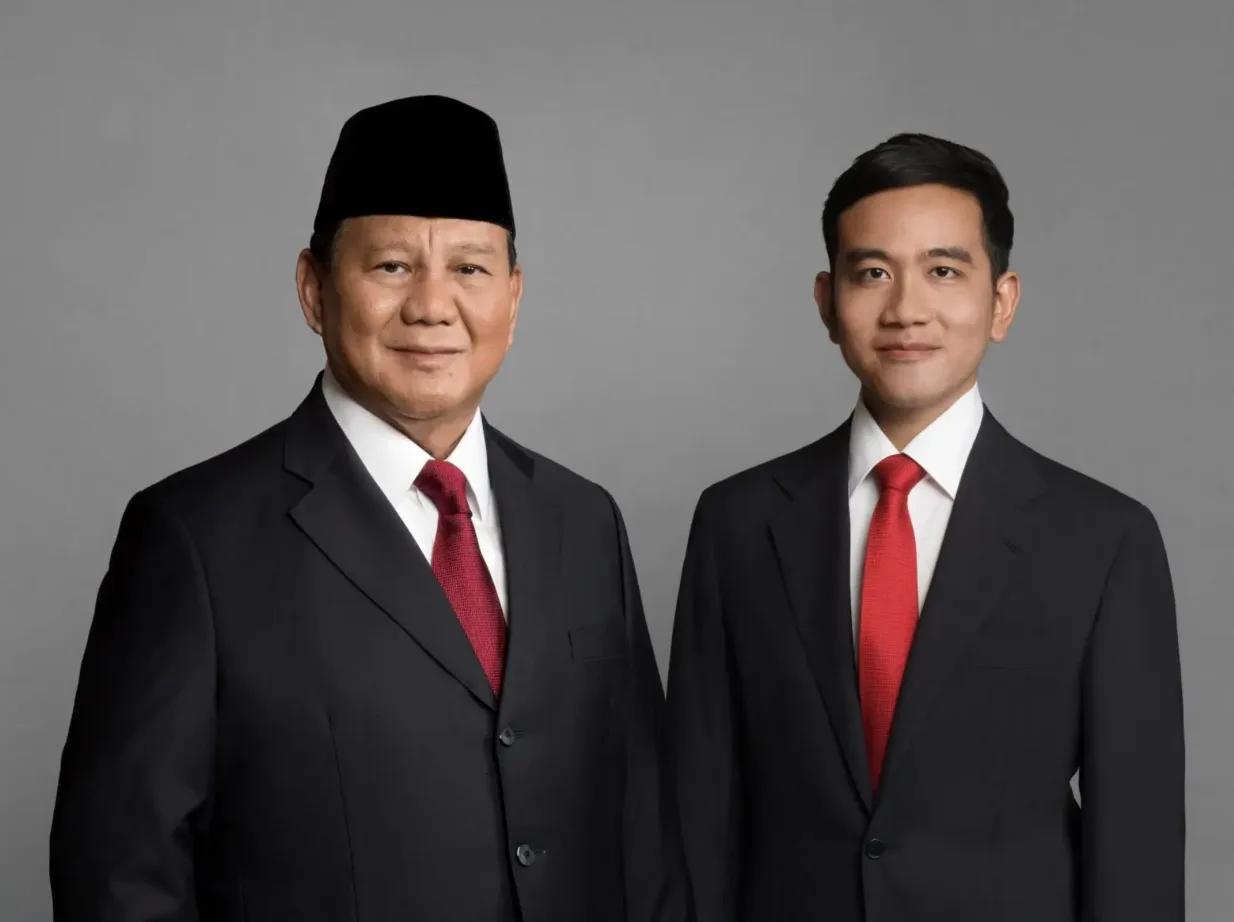 Ilustrasi presiden prabowo dan wapres gibran