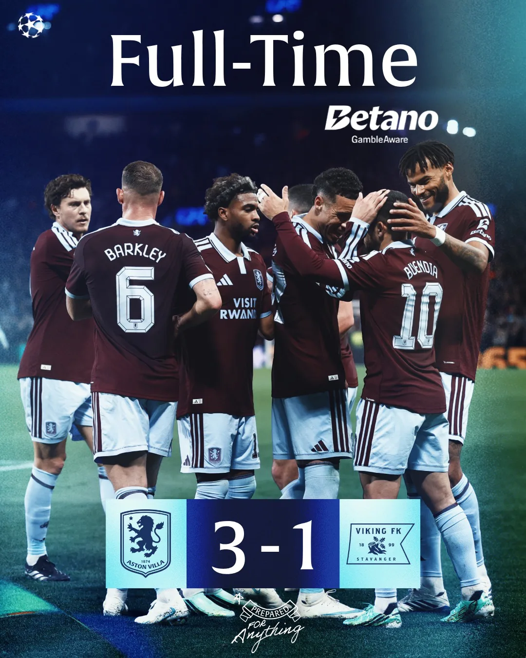 Ilustrasi hasil pertandingan